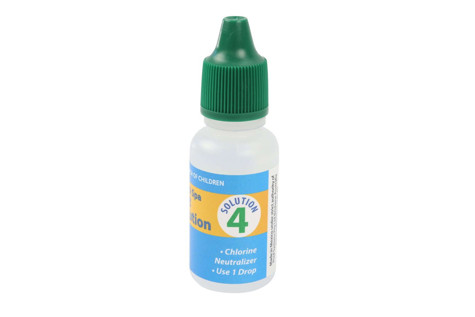 Universal Test Kit Reagent No.4 Chlorine Neutraliser Solution Universal Test Kit Reagent No.4 Chlorine Neutraliser Solution